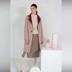 Petite Studio Elsa Wool Coat Reversible